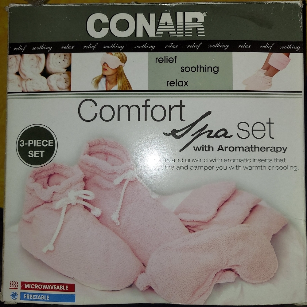 Conair Pink Comfort Spa Set with Aromatherapy